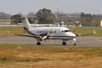 F-HBCK @ LFRB - Beech 1900D, Taxiing to boarding area, Brest-Bretagne Airport (LFRB-BES) - by Yves-Q