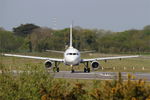F-GMZA @ LFRB - Airbus A321-111, Lining up rwy 07R, Brest-Bretagne Airport (LFRB-BES) - by Yves-Q