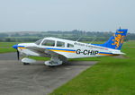 G-CHIP @ EGKA - Smart Cherokee Archer II parked at its base at Shoreham Airport, W Sussex - by Chris Holtby