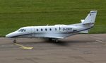 D-CRTP @ EGGW - At Luton Airport - by Terry Fletcher