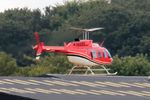 G-CDYR @ EGLM - G-CDYR 1988 Bell 206L-3 Longranger lll White Waltham - by PhilR