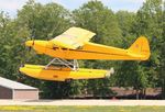 N418BD @ KOSH - Piper PA-18 zx replica - by Florida Metal