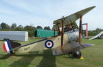 G-EBKY @ EGTH - 1920 Sopwith Pup rolled out for the Vintage Air Display at Old Warden - by Chris Holtby