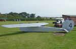 G-EBNV @ EGTH - Getting ready to fly in the Vintage Airshow at Old Warden, Beds. - by Chris Holtby