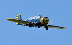 G-OUGH @ EGFH - Resident Yak-52 run and break over Runway 04. - by Roger Winser