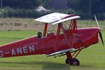 G-ANEN @ EGTH - Preparing for take-off at Old Warden for the Vintage Airshow - by Chris Holtby