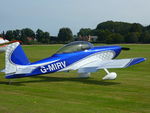 G-MIRV @ EGTH - Vans RV8 parked at the Old Warden Vintage Airshow 2023 - by Chris Holtby