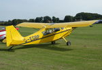 G-EGBP @ EGTH - Champion Explorer visiting the 2023 Vintage Airshow at Old Warden - by Chris Holtby