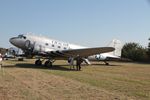 F-AZOX @ LFPM - F-AZOX (44-77020, KN655) 1945 Douglas C-47B Chalair Air Legend Melun-Villaroche - by PhilR