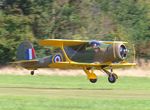 N18V @ EGTH - Taking off from Old Warden at the Vintage Airshow 2023 - by Chris Holtby