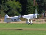 G-AEXF @ EGTH - The original Mew Gull takes to the air at the Vintage Airshow at Old Warden. - by Chris Holtby