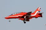 XX322 @ LMML - HS Hawk T.1A XX322 Red Arrows Aerobatic Team of Royal Air Force - by Raymond Zammit