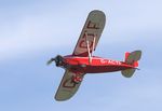 G-ACTF @ EGTH - Comper Swift displaying over the crowds at Old Warden during the Vintage Airshow 2023 - by Chris Holtby