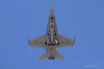 163717 @ AFW - VMFA-112 Hornet Overhead at Perot Field, Fort Worth, TX - by Zane Adams