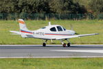 F-HGDU @ LFRB - Cirrus SR20, Landing rwy 07R, Brest-Bretagne Airport (LFRB-BES) - by Yves-Q