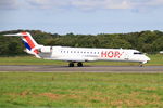 F-GRZJ @ LFRB - Canadair Regional Jet CRJ-702, Take off run rwy 07R, Brest-Guipavas Airport (LFRB-BES) - by Yves-Q