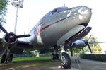 44-9063 - Douglas C-54E Skymaster at the Luftbrückendenkmal (Berlin airlift memorial) right outside the southeastern corner of Frankfurt international airport - by Ingo Warnecke