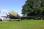 43-49081 - Douglas C-47B Skytrain at the Luftbrückendenkmal (Berlin airlift memorial) right outside the southeastern corner of Frankfurt international airport