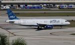 N523JB @ KFLL - JBU A320 zx FLL-DCA - by Florida Metal