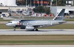 N523NK @ KFLL - NKS A319 silver zx - by Florida Metal