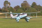 G-AHAG @ EGTH - Taking off for another pleasure flight at Old Warden - by Chris Holtby