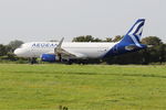SX-DGZ @ LFRB - Airbus A320-232, Take off run rwy 25L, Brest-Bretagne airport (LFRB-BES) - by Yves-Q