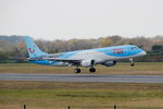 OO-TEA @ LFRB - Embraer 190LR, Landing rwy 07R, Brest-Bretagne Airport (LFRB-BES) - by Yves-Q