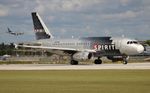 N529NK @ KFLL - NKS A319 silver zx - by Florida Metal
