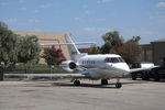 N868PZ @ KCNO - Raytheon Hawker 800XP parked Chino airport, California - by Van Propeller
