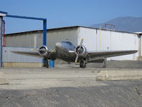 N476PA @ 3611 - Waiting at paint shop - by 30295