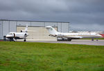 D2-ANH @ EGSH - On The SaxonAir Apron Alongside F900 D2-ANT. - by Josh Knights