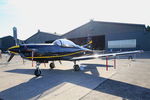 3H-FD @ LFSX - Pilatus PC-7 Turbo Trainer, Static display, Luxeuil-Saint Sauveur Air Base 116 (LFSX) - by Yves-Q