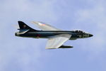 G-KAXF @ LFSX - Hawker Hunter F.6A, On display, Luxeuil-St Sauveur Air Base 116 (LFSX) - by Yves-Q