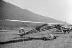 HB-OPH - A newly registered aircraft shown at Biel-boezingen airfield (closed) during the Rally de la Montre. HB-registered since 1957-04-24. Scanned from a 6x9 b/w negative. - by sparrow9