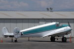 N5BA @ KHMT - Beechcraft G18S at Hemet Ryan Airport, California - by Van Propeller