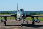 G-KAXF @ LFSX - Hawker Hunter F.6A, Static display, Luxeuil-St Sauveur Air Base 116 (LFSX) - by Yves-Q