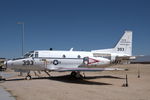 150992 @ KNID - North American T-39D Sabreliner (T3J-1) radar systems trainer preserved at the China Lake museum at Ridgecrest, California - by Van Propeller