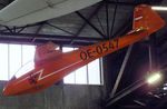 OE-0547 - Scheibe L-Spatz 55 at the Militärluftfahrt-Museum (Museum of Austrian Military Aviation), Zeltweg