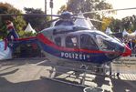 OE-BXB - Eurocopter EC135P-2+ of the austrian police at the Austrian National Day celebrations in Vienna (Nationalfeiertag 2023, Wien Sicherheitsfest) in front of the old town hall