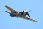 F-AZFN @ LFSX - Douglas AD-4N Skyraider, On display, Luxeuil-St Sauveur Air Base 116 (LFSX) - by Yves-Q