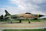 59-1738 @ KDYS - The Yellow Rose with markings of the F-105D 60-0517 RU which was flown by Lt.Col. John C. Wright. Preserved at Dyess AFB.