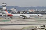 N717AN @ KLAX - B77W American Airlines BOEING 777-300ER N717AN AAL134 LAX-LHR - by Mark Kalfas