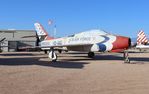 52-6563 @ KDMA - F-84F zx - by Florida Metal