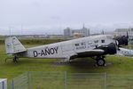 D-CIAS - CASA 352L (Junkers Ju 52/3m), displayed to represent 'D-ANOY' a Junkers Ju 52/3m of Lufthansa that made the first flight from Berlin to China across the Pamir mountains in 1937, at the visitors park of Munich international airport (Besucherpark)