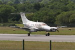 087 @ LFRB - Embraer EMB-121AN Xingu, Landing rwy 07R, Brest-Bretagne airport (LFRB-BES) - by Yves-Q