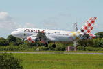 EC-MUU @ LFRB - Airbus A319-111, Landing rwy 25L, Brest-Bretagne airport (LFRB-BES) - by Yves-Q