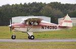 N7409D @ X23 - Piper PA-22-150 - by Mark Pasqualino
