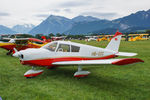HB-OZG @ LSZW - With new paint at Thun airfield. HB-registered since 1997-06-25 - by sparrow9