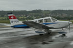 HB-PCH @ LSZG - Rainy day at Grenchen. - by sparrow9