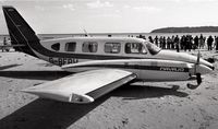 G-BFBH @ EGJJ - Friday 22 August 1980 - Forced landing on beach at Beaumont in Jersey - by Jersey Evening Post